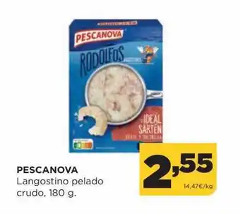 Alimerka Pescanova langostino pelado crudo oferta