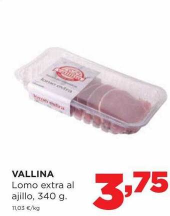 Alimerka Vallina lomo extra al ajillo oferta