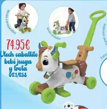 Jugueterías Nikki Utech caballito bebé juega y trota 021-258 oferta