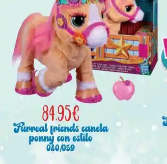 Frurreal friends canela ponny con estito 080-059