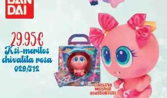 Jugueterías Nikki Ksi-meritos chivatita rosa 029-312 oferta