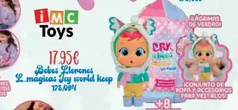 Jugueterías Nikki Bebes llorones l...magicas tay world keep 178-094 oferta