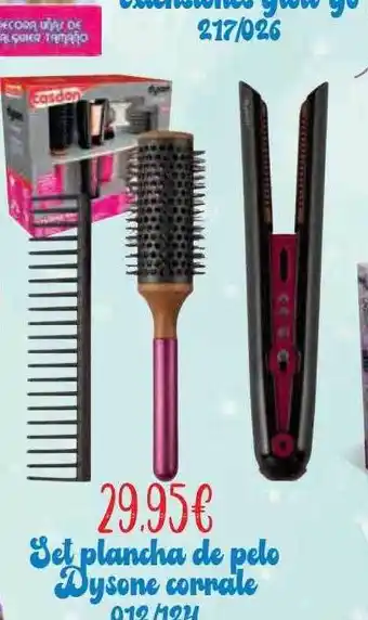 Jugueterías Nikki Set plancha de pelo dysone corrale oferta