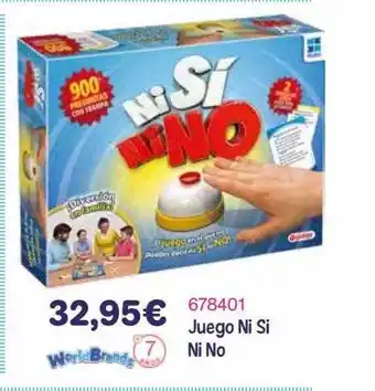 Panre Juego ni si ni no oferta