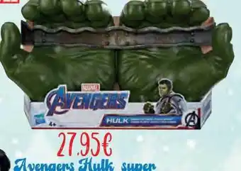 Jugueterías Nikki Avengers hulk super oferta