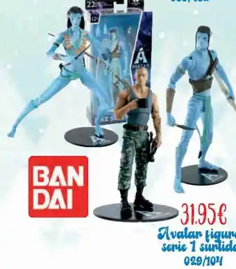 Jugueterías Nikki Avatar figura serie 1 surtido ban dai oferta