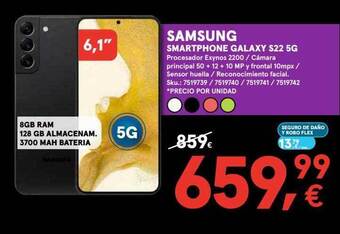 Worten Samsung smartphone galaxy s22 5g oferta