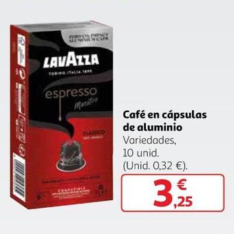 Alcampo Café en cápsulas oferta