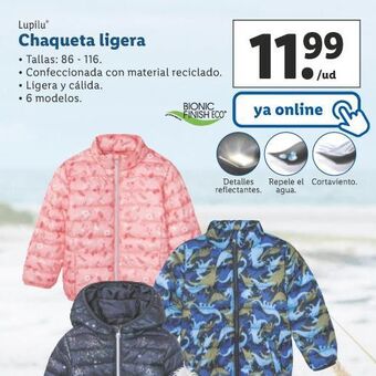 Lidl Chaqueta ligera oferta