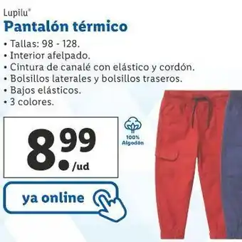 Lidl Pantalón térmico oferta