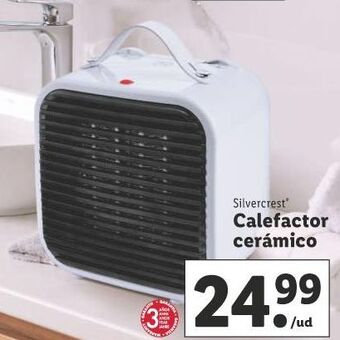 Lidl Calefactor cerámico oferta