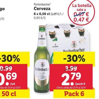 Lidl Cerveza oferta