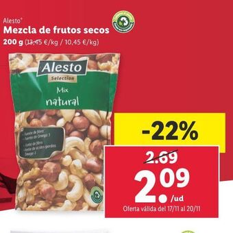 Lidl Mezcla de frutos secos oferta