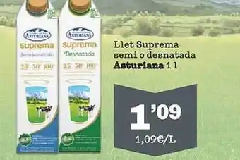 Sorli Llet suprema semi o desnatada asturiana oferta