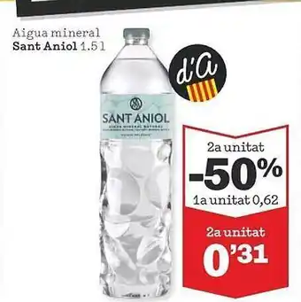 Sorli Aigua mineral sant aniol oferta