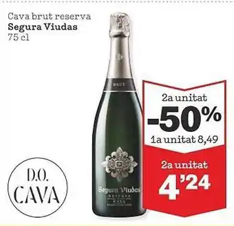 Sorli Cava brut reserva segura viudas oferta