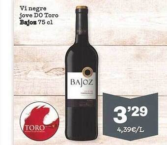 Sorli Vi negre jove do toro bajoz oferta