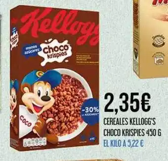 Claudio Cereales kellgg's choco krispies oferta