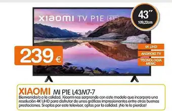 Expert Xiaomi mi p1e l43m7-7 oferta