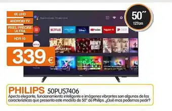 Expert Philips 50pus7406 oferta