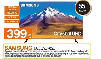 Expert Samsung ue55au7025 oferta
