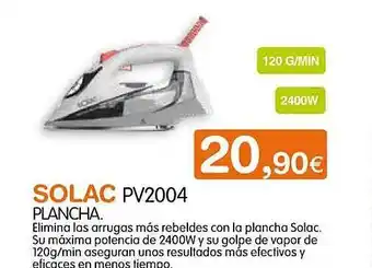 Expert Solac pv2004 plancha oferta