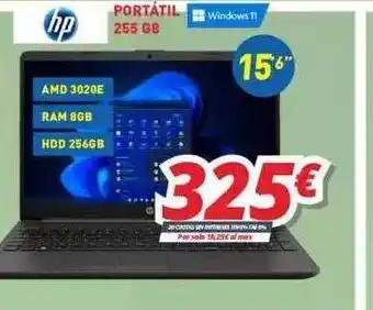 Mi electro Hp portátil 255 gb oferta