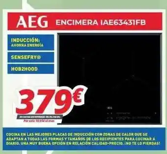 Mi electro Aeg encimera iae63431fb oferta