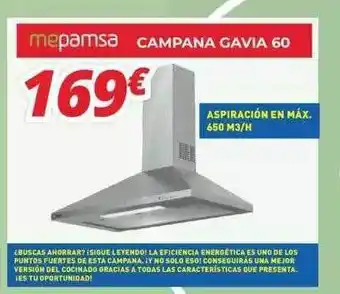 Mi electro Mepamsa campana gavia 60 oferta