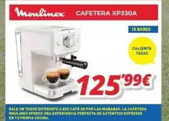 Mi electro Moulinex cafetera xp330a oferta