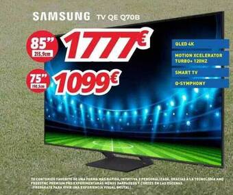 Mi electro Samsung tv qe q70b oferta