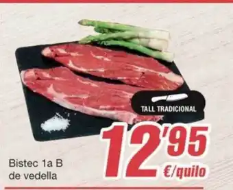 SPAR Fragadis Bistec 1a b de vedella oferta