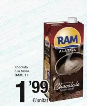 SPAR Fragadis Xocolata a la tassa ram oferta