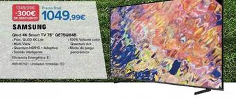 Costco Samsung qled 4k smart tv 75 oferta