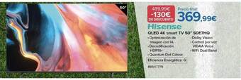 Costco Hisense qled 4k smart tv 50 oferta