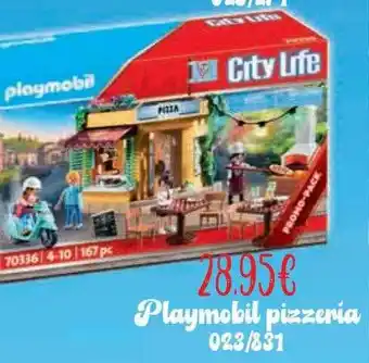 Jugueterías Nikki Playmobil pizzeria oferta