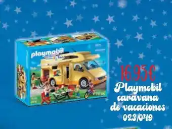 Jugueterías Nikki Playmobil caravana de vacaciones oferta