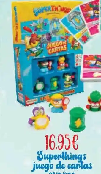 Superthings juego de cartas