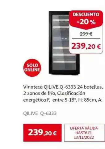 Alcampo Vinoteca qilive q-6333 oferta