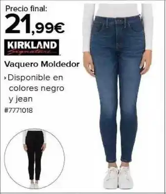 Costco Kirkland vaquero moldedor oferta