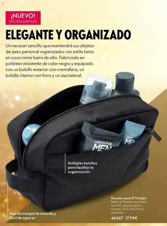 Oriflame Neceser para él twilight oferta
