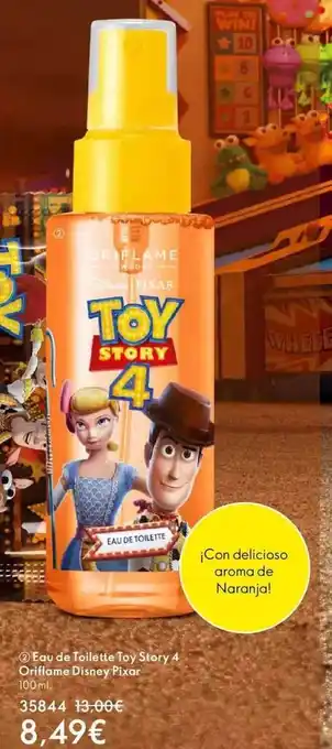 Eau de toilette toy story 4 oriflame disney pixar