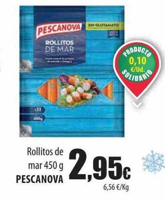 Spar Tenerife Rollitos de mar pescanova oferta