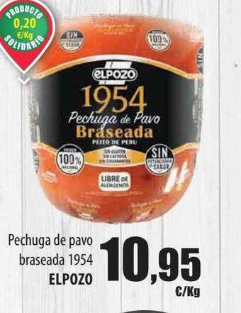 Spar Tenerife Pechuga de pavo braseada 1954 elpozo oferta