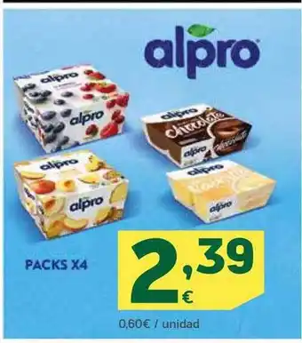 HiperDino Packs alpro oferta