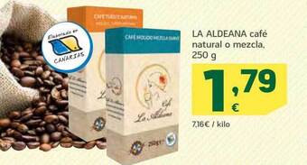 HiperDino La aldeana café natural o mezcla oferta