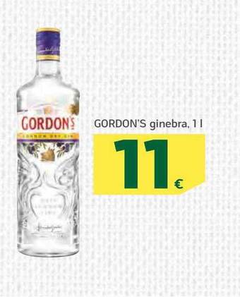HiperDino Gordon's ginebra oferta