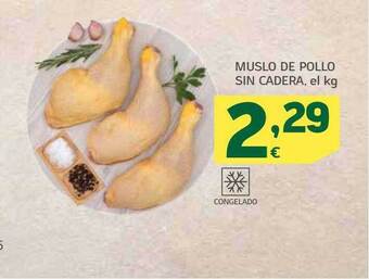 HiperDino Muslo de pollo sin cadera oferta