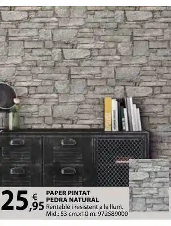 Fes Més Paper pintat pedra natural oferta