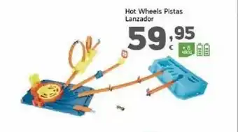 HiperDino Hot wheels pistas lanzador oferta